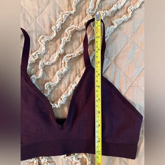 Bombas Women’s Seamless Triangle Bralette. Sz M/L. - Picture 6 of 9